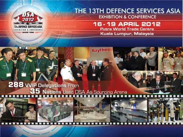 DSA 2012 The 13th Defence Services Asia Exhibition and Conference  Kuala Lumpur, Malaysia