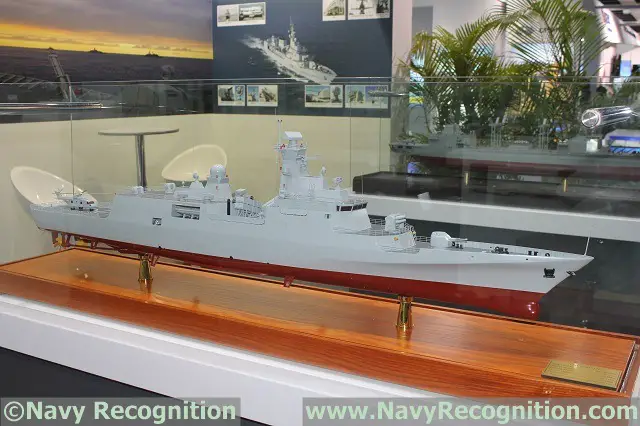 At DSA 2014, the 14th Defence Services Asia Exhibition and Conference currently held in Kuala Lumpur (Malaysia), China Shipbuilding Trading Co., LTD. (CSTC) is showing for the first time the final design of the Corvette type ships recently ordered by Algeria.