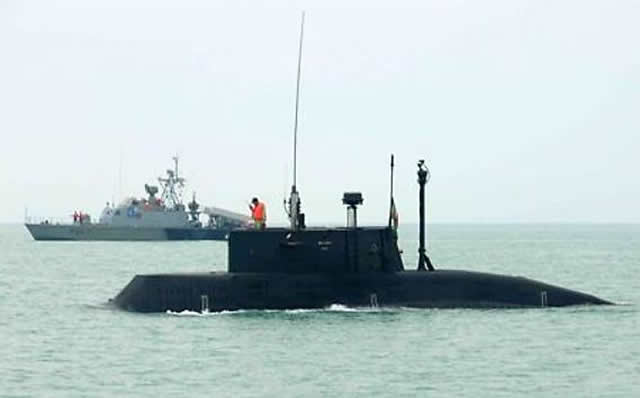 The Nahang (Whale) is an Iranian built diesel-electric submarine. Unveiled for the first time in 2006, its design and construction were said to have involved 220 researchers, and 1.2 million hours of scientific and industrial work.