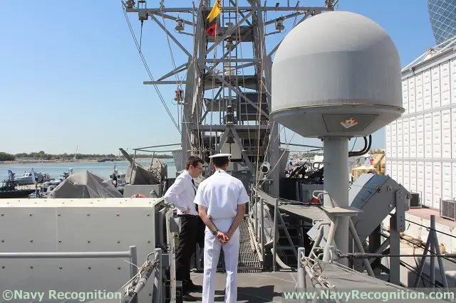 While visiting the Cyclone class Coastal Patrol Boat USS Monsonn at NAVDEX 2015, Navy Recognition noticed the vessel was fitted with a new weapon system: The Raytheon made Griffin Missile System (MK-60 Patrol Coastal Griffin Missile System as called in the U.S. Navy). Navy Recognition's chief editor met with the Captain to learn more about the new capabilties this freshly installed weapon system brings to the Cyclone class. 