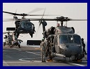 From 1 to 3 October 2011, a detachment of US Air Force’s Personal Recovery (PR) with HH60G Pave Hawk was operating from the French Navy’s Tonnerre BPC (Mistral Class LHD) offshore Sirte, Libya.