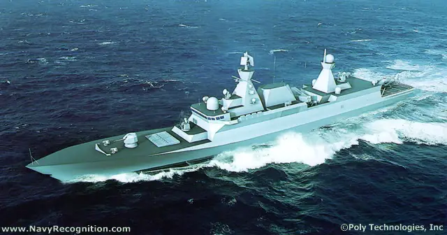 New Chinese made Destroyer of unknown type