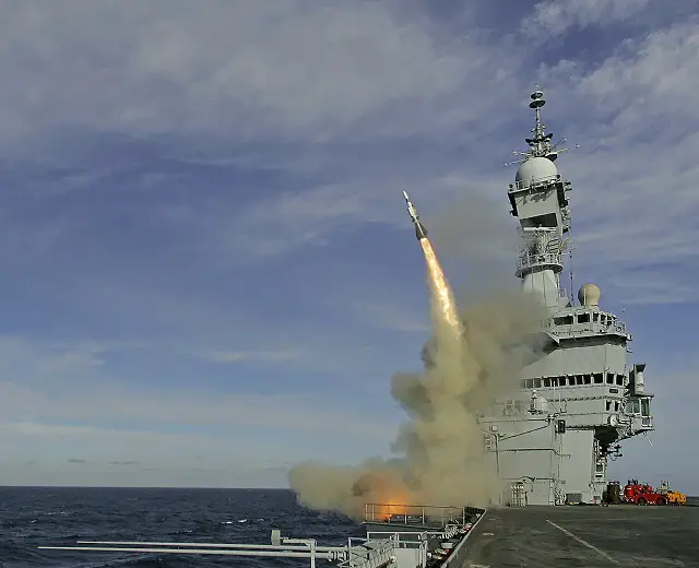The Marine Nationale (French Navy) will test the naval version of the Aster 30 against a US made GQM 163A Coyote simulating a sea skimming supersonic anti-ship missile. This follows the succesful interception of an Israeli made Black Sparrow missile (simulating a SCUD missile) by Aster SAM. 