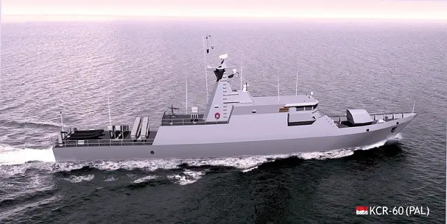 On May 24th, Indonesian Shipyard PT PAL held the first steel cut ceremony for the head of a new class of Fast Missile Craft for the Indonesian Navy called KCR-60M (Kapal Cepat Rudal 60 Meter). Three ships of the class have been ordered.