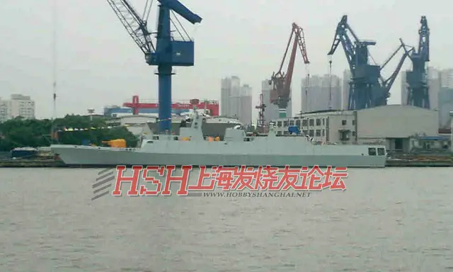 May 22, 2012 in the night at the Hudong Shipyard in Shanghai (part of the China state shipbuilding corporation - CSSC) the head unit of the Type 056 Corvette for the Chinese Navy was launched. Construction of the ship started in 2010.