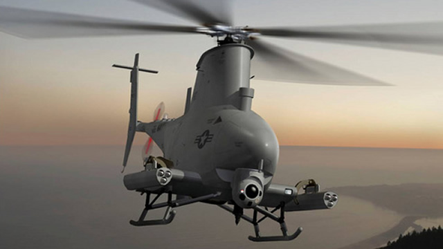 For the first time, the Advanced Precision Kill Weapon System (APKWS®) will be integrated onto an unmanned aerial vehicle, BAE Systems announced today. The company, which designed and manufactures the guidance section of the laser-guided rocket, was recently awarded a U.S. Navy contract to add the APKWS onto the MQ-8B Fire Scout UAV.