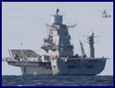 A Russian-built aircraft carrier is to be handed over to the Indian Navy on November 15, and will reach India by February 2014, a senior official at the Russian arms exports monopoly said Wednesday. The Vikramaditya carrier, which is already years past its original 2008 delivery date, was supposed to have been handed over to India in December 2012, but last year’s sea trials revealed that the vessel's boilers were not fully functional.