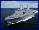 Huntington Ingalls Industries announced today that the amphibious transport dock Somerset (LPD 25) returned from successful U.S. Navy acceptance sea trials on Sept. 20. The company's ninth ship in the San Antonio (LPD 17) class returned to the company's Avondale facility following three days of at-sea demonstrations and testing.