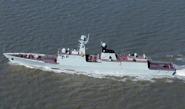 The guided missile frigate Sanya officially joined the service of the People's Liberation Army (PLA) Navy during a delivery ceremony held Friday, according to military sources. Sanya is the 16th Type 054A Frigate and is assigned to the PLAN's South Sea Fleet. 
