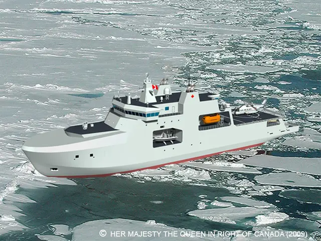 Hundreds of employees gathered in the new Assembly Hall at the Halifax Shipyard to celebrate the start of production of the first Arctic Offshore Patrol ship (AOPS) for Canada. Delivery of the first HMCS Harry DeWolf-class ship is expected in 2018. 