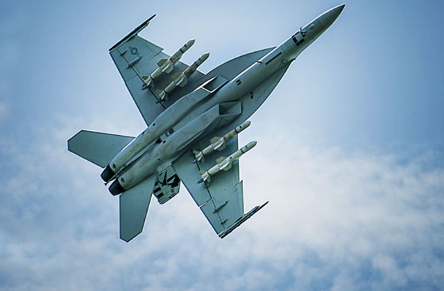 On runway 24 of U.S. Naval Air Station, Patuxent River, Maryland, a part of Boeing Harpoon missile history was recently witnessed when four of the proven Harpoon Block IC cruise missiles were uploaded onto a Boeing F/A-18F Super Hornet to undergo a rigorous flight test over the Atlantic Ocean. The test verified flight characteristics with the quad load-out; a Harpoon first.