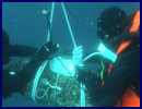 DCI- NAVFCO, the naval branch of DCI, continues to work with the Libyan Navy , as part of minesweeping training , to work underwater and on hyperbaric medicine for more than 70 future divers.
