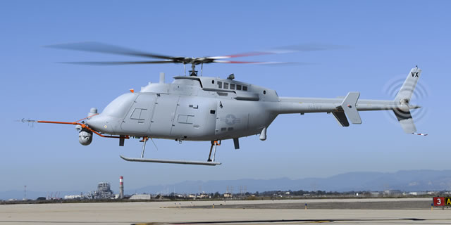 Northrop Grumman Corporation and the U.S. Navy successfully completed the first flight of the next-generation MQ-8C Fire Scout unmanned helicopter at Naval Base Ventura County, Point Mugu, Calif. At 12:05 p.m. the MQ-8C Fire Scout took off and flew for seven minutes in restricted airspace to validate the autonomous control systems. A second flight that took off at 2:39 p.m. for nine minutes was also flown in a pattern around the airfield, reaching 500 feet altitude.