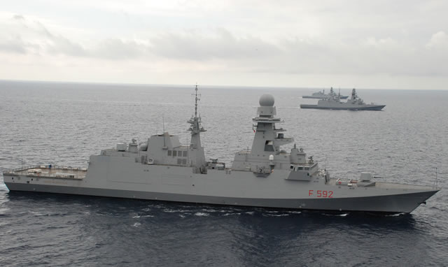 Orizzonte Sistemi Navali S.p.A., a joint venture between Fincantieri (51%) and Finmeccanica (49%), and prime contractor for Italy within the international Italian-French FREMM - Multi Mission European Frigates - program, was notified by OCCAR (the Organisation for Joint Armament Cooperation) of the option exercise for the construction of the ninth and tenth vessel, completing the supply of 10 vessels to the Italian Navy. The value of the order for Orizzonte Sistemi Navali S.p.A. amounts to 764 million euros.