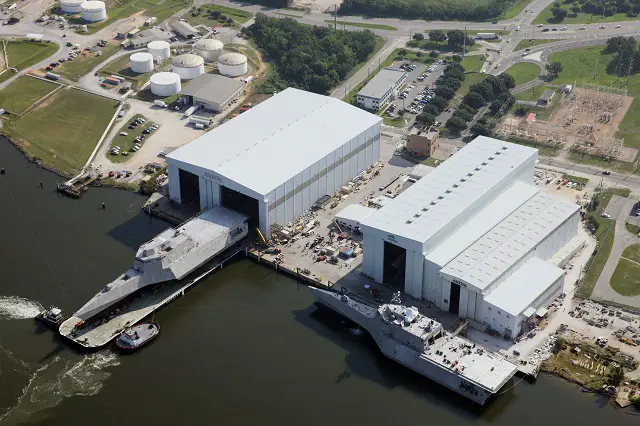 On August 6, 2014, Austal USA successfully completed the launch of the future USS Montgomery (LCS 8). The Littoral Combat Ship (LCS) is a fast, agile, focused-mission platform designed for operation in near-shore environments yet capable of open-ocean operation. This vessel is the second of ten 127-meter Independence-variant LCS class ships Austal has been contracted to build for the U.S. Navy as prime contractor subsequent to a $3.5 billion block buy in 2010. 