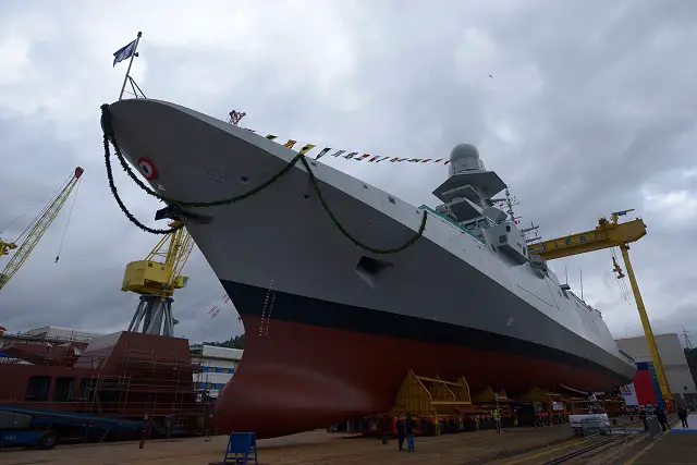 Today Riva Trigoso (Genoa) shipyard celebrated the launch of the frigate “Alpino”, the fifth of a series of 10 FREMM vessels - Multi Mission European Frigates, ordered from Fincantieri by the Italian Navy within the framework of an Italo-French program of cooperation. 