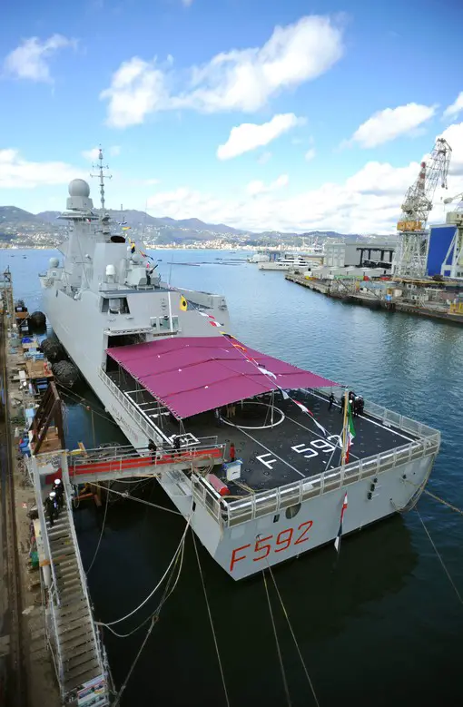 於2014年在拉斯佩齊亞造船廠的2月27日，第三意大利護衛艦，二戰意大利英雄“卡羅Margottini”而得名，被送到了OCCAR給意大利海軍。