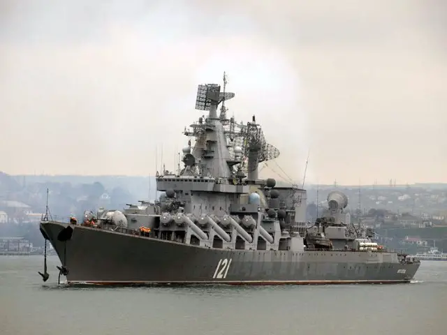 Nine ships are taking part. China has dispatched two frigates: The Linyi and The Weifang, and an auxiliary ship. Apart from The Moskva cruiser Russia has delegated the patrol ship The Ladny, two amphibious assault ships The Aleksandr Otrakovsky and The Aleksandr Shabalin, the missile carrying hovercraft The Samum and a salvage tug.
