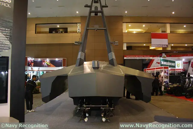 Saab and P.T Lundin unveiled the BONEFISH at Indo Defence Expo 2014– a concept demonstration Unmanned Surface Vessel (USV) to gauge market interest. The platform combines a trimaran hull with remote and autonomous control systems. It is integrated with radar, acoustic and electro-optical sensors and multiple communication systems.