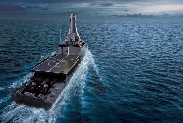 Singapore Technologies Marine Ltd (ST Marine), the marine arm of Singapore Technologies Engineering Ltd (ST Engineering), held the Launching Ceremony yesterday for the second Littoral Mission Vessel (LMV), Sovereignty, designed and built for the Republic of Singapore Navy (RSN).