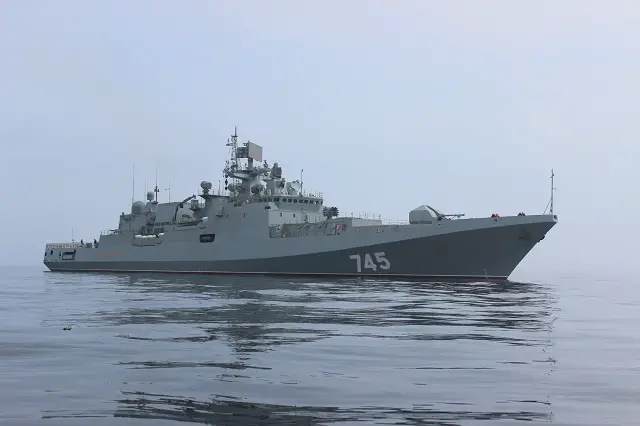 The Baltic Shipyards shipbuilding plant (a subsidiary of the United Shipbuilding Corporation, USC) has handed over 'Admiral Grigorovich' Project 11356 frigate (Krivak-V/Admiral Grigorovich-class type ship) to Russian Navy, according to the plant`s official spokeperson, Sergei Mikhailov.