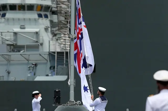 HMAS Adelaide, the second of two Landing Helicopter Docks (LHDs) built for the Royal Australian Navy, was commissioned into the Fleet today, alongside Garden Island, Sydney.