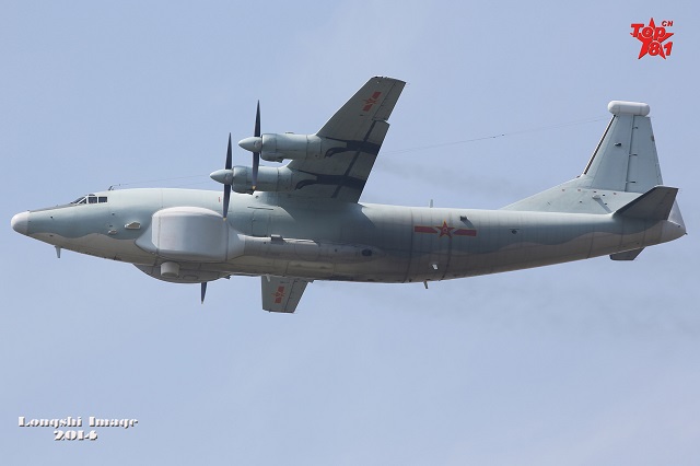 GX-3 / Y-8G EW Aircraft. At least Five GX-3 are operating with the PLAAF