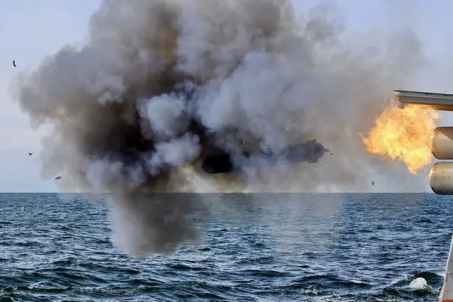 During a recent Russian Navy anti-submarine warfare (ASW) exercise, Steregushchiy class corvette Boiky (Project 2038.1) fired a live Paket-NK torpedo. The exercise also involved Parchim-class corvette Kalmykia (Project 1331M), Kilo class submarine Vyborg (Project 877) and a Kamov Ka-27 ASW helicopter.