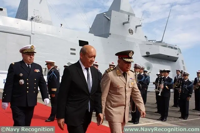 France handed over the FREMM Multi-Missions frigate Tahya Misr (meaning Long Live Egypt) with hull number 1001 to the Egyptian Navy during a ceremony held June 23rd at the DCNS shipyard of Lorient in Brittany. Egypt becomes the second FREMM export customer for DCNS following Morocco which commissioned the Mohammed VI frigate in 2014.