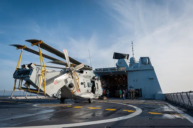 A French Navy (Marine Nationale) NH90 NFH Caïman is currently conducting its first operational deployment on board the Horizon class air-defence destroyer Chevalier Paul, Navy Recognition learned from the French Navy. The Caïman detachment (the machine, pilots and associated support crew) belong to Flottile 31F based in Hyeres naval air station.