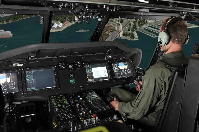 A U.S. Marine Corps MV-22B Osprey tiltrotor aircraft made its first ever landing on the flight deck of a Republic of Korea Navy amphibious assault ship off the coast of the Korean peninsula, March 26, 2015. The Osprey departed from the USS Bonhomme Richard (LHD 6) nearby and landed on the ROK ship Dokdo (LPH-6111).