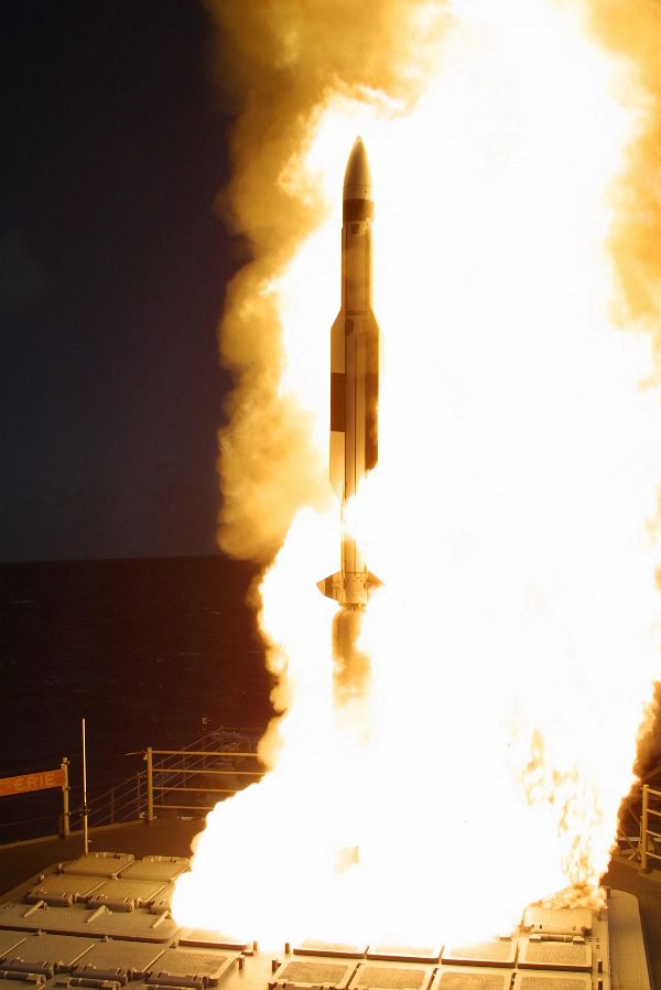 Raytheon Company's Standard Missile-6 program has moved from low-rate to full-rate production, clearing the path for significantly increased production numbers and focus on further cost-reduction opportunities.