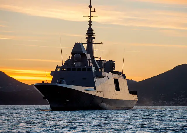 The French Navy FREMM Frigate Provence in Toulon naval base. Picture: Y.Bisson©Marine Nationale