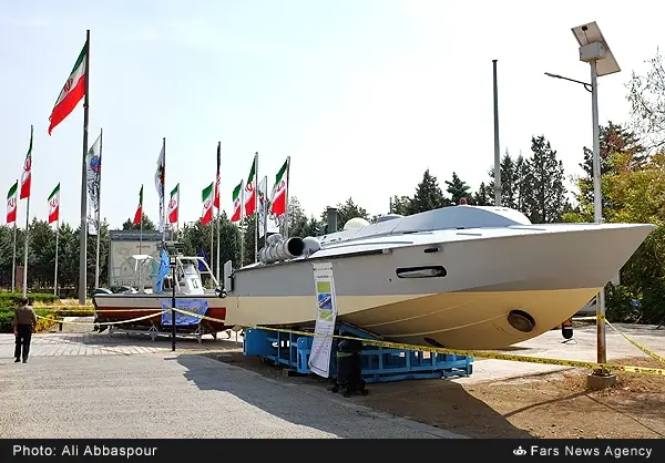 FARS News agency is reporting that Iran's Islamic Revolution Guards Corps (IRGC) unveiled for the first time a new home-made torpedo vessel named 'Zolfaqar', during an exhibition in Tehran on Saturday.