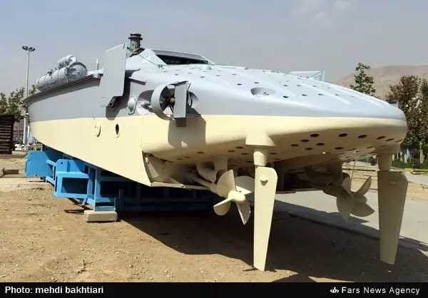 FARS News agency is reporting that Iran's Islamic Revolution Guards Corps (IRGC) unveiled for the first time a new home-made torpedo vessel named 'Zolfaqar', during an exhibition in Tehran on Saturday.