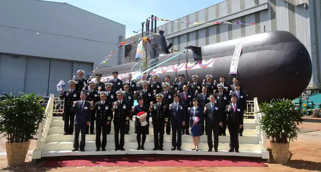 South Korea has launched its seventh KSS-2 submarine, manufactured by Hyundai Heavy Industries (HHI), at Ulsan Shipyards. The Son Won-il class submarine was named Hong Beom-do, after a hero of South Korean independence struggle.