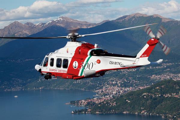 Leonardo-Finmeccanica announced an order for additional two AW139 intermediate twin helicopters by the Italian Coast Guard. This latest contract will increase the customer’s fleet of AW139s to twelve. The AW139s will be used to perform a range of missions including maritime patrol, search and rescue (SAR), and emergency medical services. The latest order also includes options for a further two helicopters.