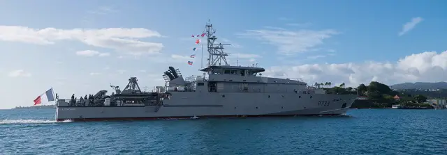 French Navy Guyana-based Light Patrol Vessel PLG La Confiance is Now on Active Duty 