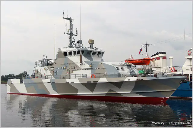 The Vympel Shipyard in Rybinsk in central Russia has floated out the second Project 21980 Grachonok anti-sabotage boat, the shipyard’s press office said. "A solemn ceremony of floating out the Project 21980 boat (factory number No. 01222) took place at the shipyard. This is the second out of four anti-sabotage boats the Vympel Shipyard is currently building under a contract signed with the Defense Ministry," the press office said. 