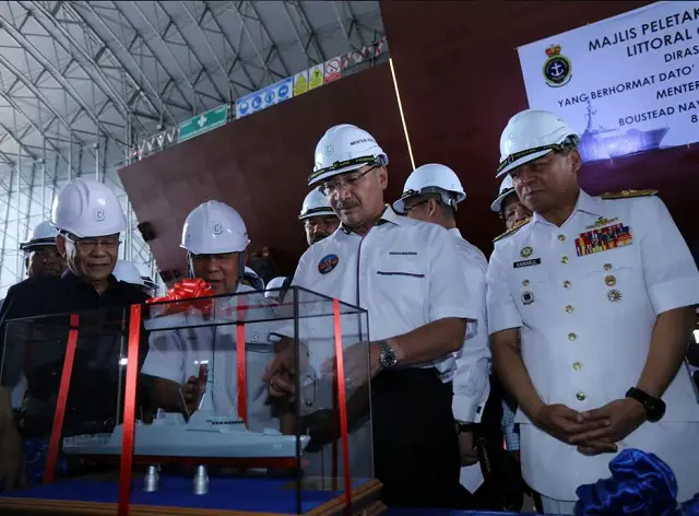 Boustead Heavy Industries Corporation Berhad (BHIC) and the Royal Malaysian Navy (RMN or Tentera Laut DiRaja Malaysia; TLDM) held today the keel laying ceremony of the first Gowind frigate Littoral Combat Ship (LCS) as part of the Second Generation Patrol Vessel (SGPV) program.