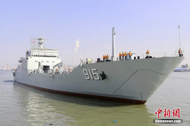 Following the commissioning of Tianmushan in January, three more Type 072A Tank Landing Ships (LST) joined the People's Liberation Army Navy (PLAN or Chinese Navy) on March 7. Named Wuyishan, Culaishan and Wutaishan the LST have joined the PLAN's East Sea Fleet.