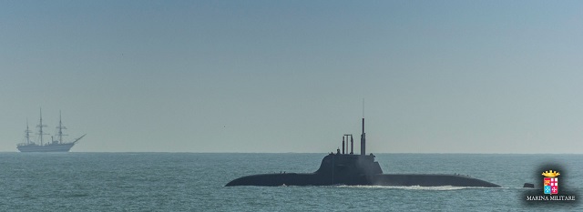 Having successfully completed shore tests and acceptance trials during the construction and outfitting phase, the submarine Romeo Romei started a series of sea trials in the Gulf of La Spezia on March 2.