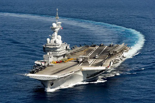 The French Navy issued a statement to announce that the Charles de Gaulle Carrier Strike Group (CSG) left Toulon naval base (Southern France) on September 30th and its airwing has already started combat operation against Daesh as part of the "Chammal" operation.