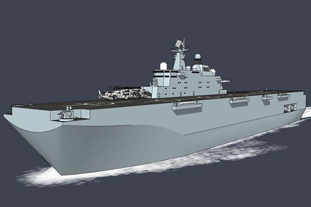 Type 075 LHD PLAN China 01