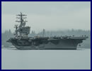 The U.S. Navy aircraft carrier USS Nimitz (CVN 68) pulled into San Diego, Oct. 10, after completing a successful six-day sea trials and officially marking the completion of a 20-month extended planned incremental availability.