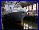 On September 17 2016, DCNS launched the very first GOWIND 2500 corvette for the Egyptian Navy. The float out took place at the Lorient naval shipyard one day after the launch of FREMM Bretagne for the French Navy. First steel cut of the Egyptian Navy corvette took place on April 16 2015. The delivery of the vessel is set for 2017 (less than four years after the signature of the contract).