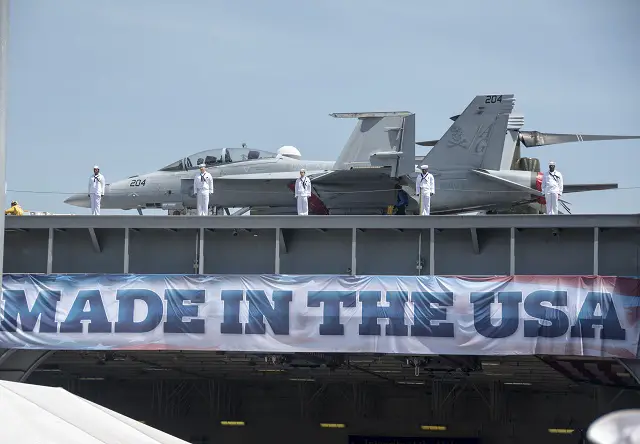 President Trump Commissions USS Gerald R Ford CVN 78 2