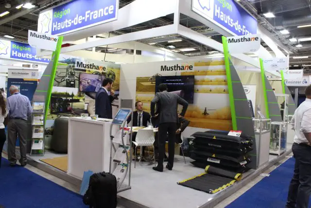 Paris Air Show: Musthane Showcasing its Helicopter Landing Mats