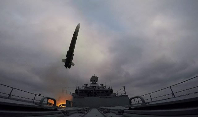 Shtil SAM Missile Russia Project 11356 frigate Admiral Makarov