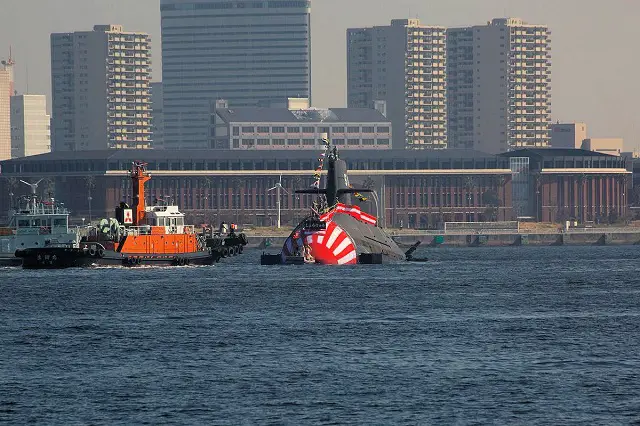 Soryu class SSK SS 510 Shoryu JMSDF 2